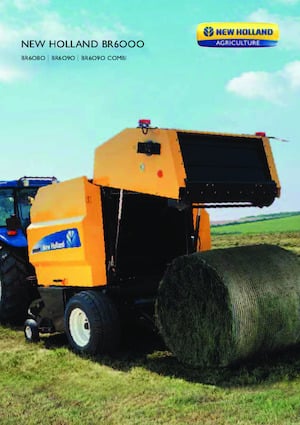Round balers New Holland BR6090 Combi 