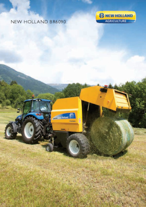 Round balers New Holland BR6090 Combi 