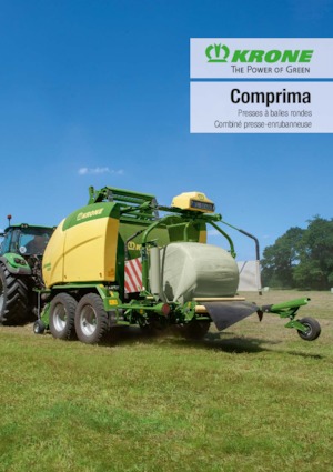 Round balers Krone Comprima CV 150 XC