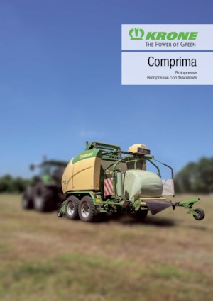 Round balers Krone Comprima CV 150 XC