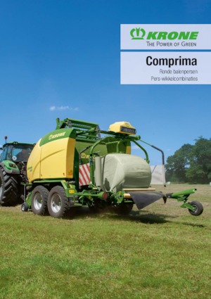 Round balers Krone Comprima CV 150 XC