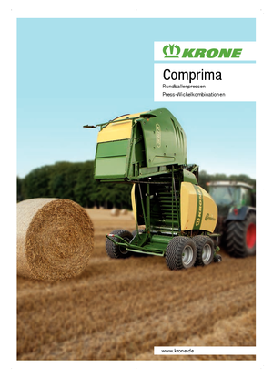 Round balers Krone Comprima V 200