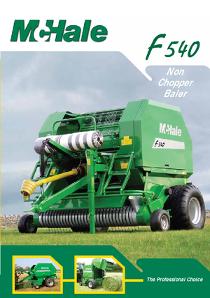 Round balers McHale F 550