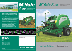 Round balers McHale F 5500