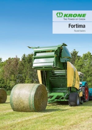 Round balers Krone Fortima V 1800