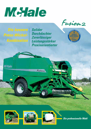 Round balers McHale Fusion