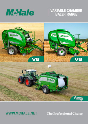 Round balers McHale Fusion Vario