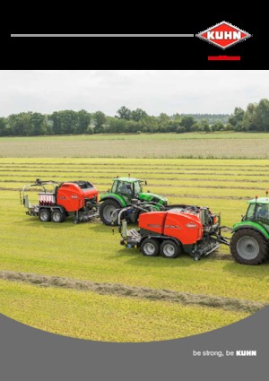 Round balers Kuhn i-BIO +