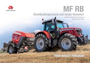 Yuvarlak balya yapıcılar Massey Ferguson RB 3130F Classic