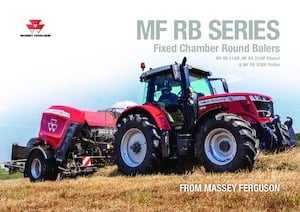 Yuvarlak balya yapıcılar Massey Ferguson RB 3130F Classic