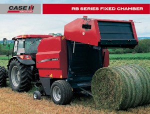 Yuvarlak balya yapıcılar Case IH RB 344