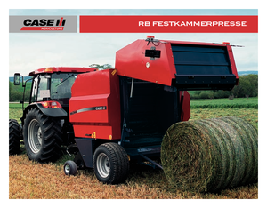 Yuvarlak balya yapıcılar Case IH RB 344 RC