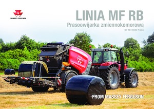 Round balers Massey Ferguson RB 4160V Protec