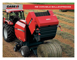 Yuvarlak balya yapıcılar Case IH RB 464 RC