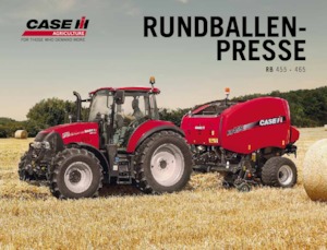 Round balers Case IH RB 465 VC 