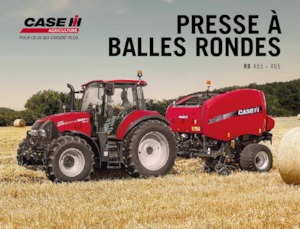 Yuvarlak balya yapıcılar Case IH RB 465 VC 