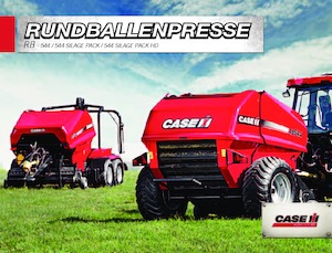 Yuvarlak balya yapıcılar Case IH RB544