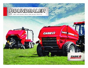 Yuvarlak balya yapıcılar Case IH RB544