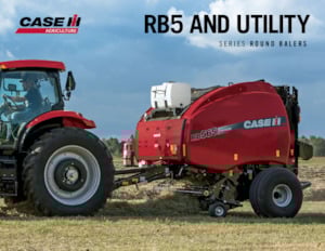 Yuvarlak balya yapıcılar Case IH RB444
