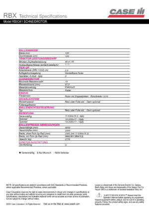 Yuvarlak balya yapıcılar Case IH RBX 341 IS