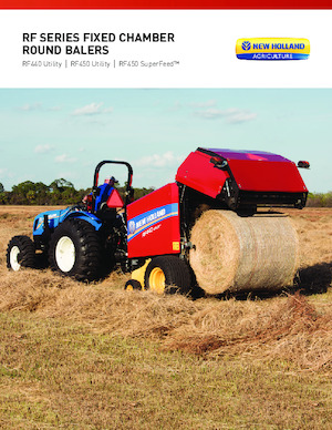 Round balers New Holland RF450 SuperFeed
