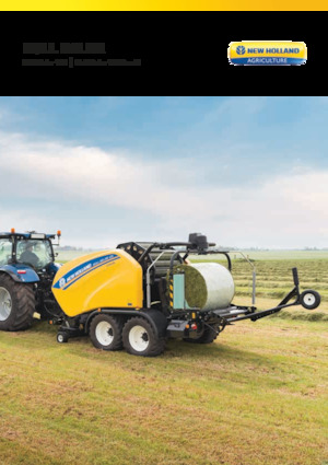 Yuvarlak balya yapıcılar New Holland Roll Baler 125 Combi