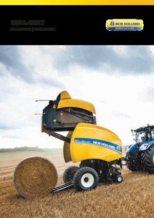 Yuvarlak balya yapıcılar New Holland Roll Belt 150 Activesweep Pu