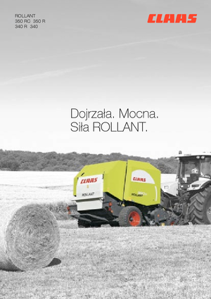 Yuvarlak balya yapıcılar Claas Rollant 340 RF