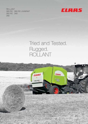 Round balers Claas Rollant 355 RC