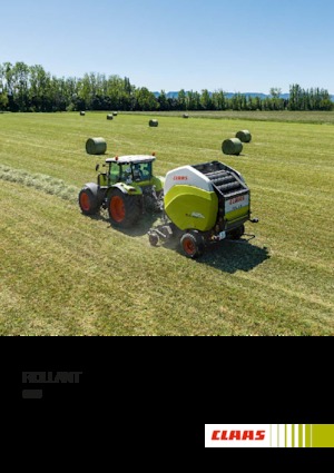 Yuvarlak balya yapıcılar Claas Rollant 620 RF