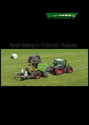 Round balers Fendt Rotana 180 V