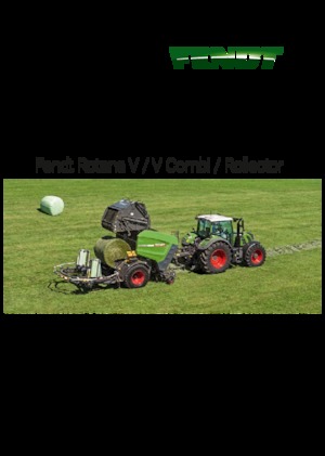 Round balers Fendt Rotana 180 V