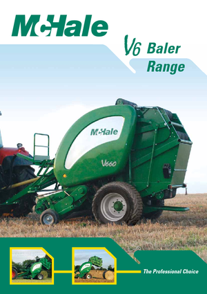 Round balers McHale V 660