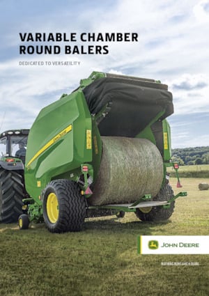 Yuvarlak balya yapıcılar John Deere V451M