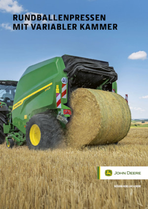 Round balers John Deere V462R 