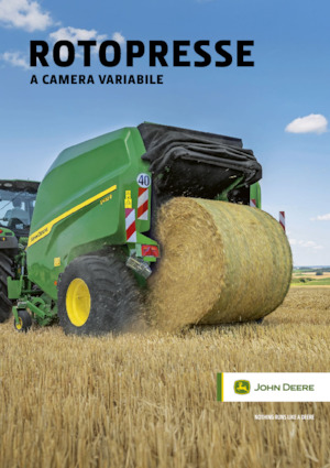 Round balers John Deere V452M 