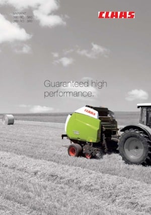 Round balers Claas Variant 380 RC