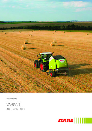 Yuvarlak balya yapıcılar Claas Variant 560 RF