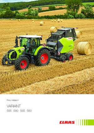 Round balers Claas Variant 560 RF