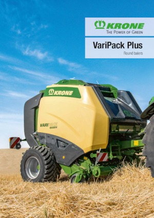 Round balers Krone VariPack V 190 XC Plus