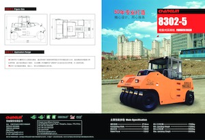 Lastik tekerlekli makaralar Changlin 8302-5