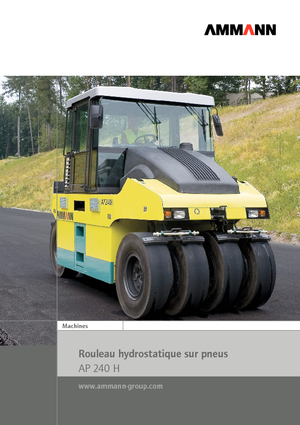 Rubber-wheeled Rollers Ammann AP 240 H