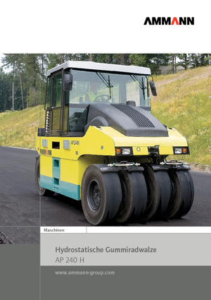 Rubber-wheeled Rollers Ammann AP 240 H