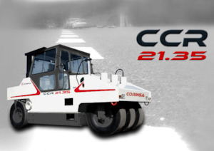 Rubber-wheeled Rollers Corinsa CCR 21.35