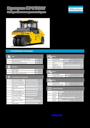 Rubber-wheeled Rollers Dynapac CP 2100 W