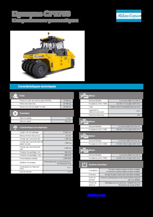 Rubber-wheeled Rollers Dynapac CP 2700