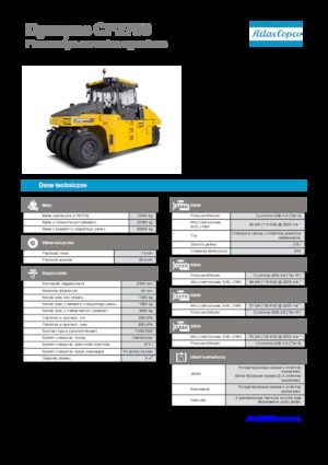 Rubber-wheeled Rollers Dynapac CP 2700