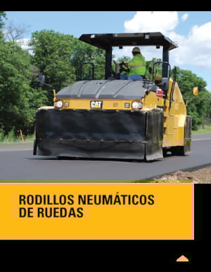 Rubber-wheeled Rollers Caterpillar CW16