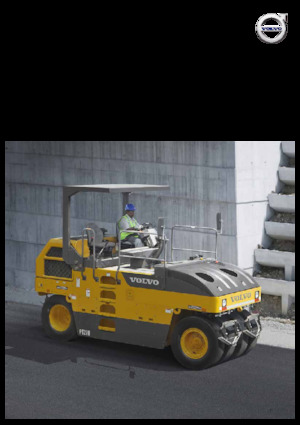 Rubber-wheeled Rollers Volvo PT220 
