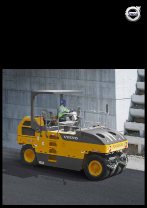 Rubber-wheeled Rollers Volvo PT220 